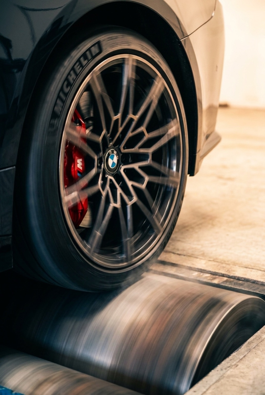 Tyre fitting and balancing at Marden Cross Garage